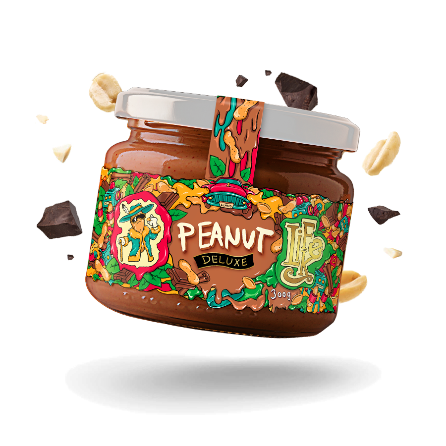 Arašídový krém DeLuxe Arašídový krém DeLuxe