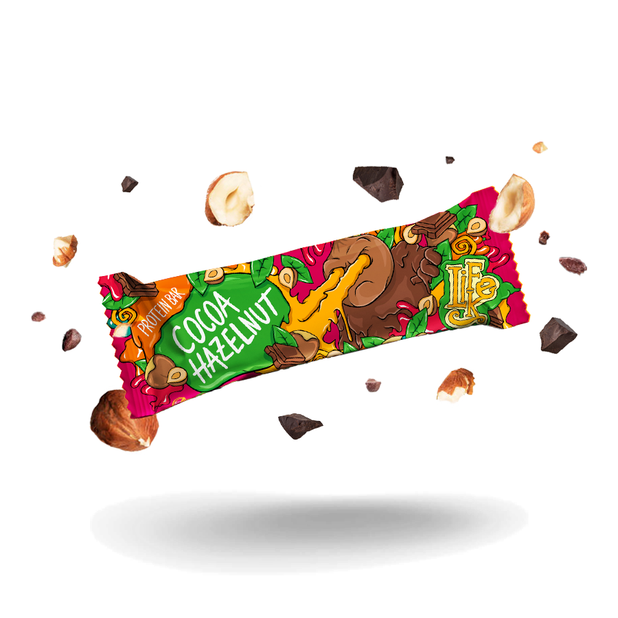 Protein Bar Hazelnut & chocolate se sladidlem Protein Bar Hazelnut & chocolate se sladidlem