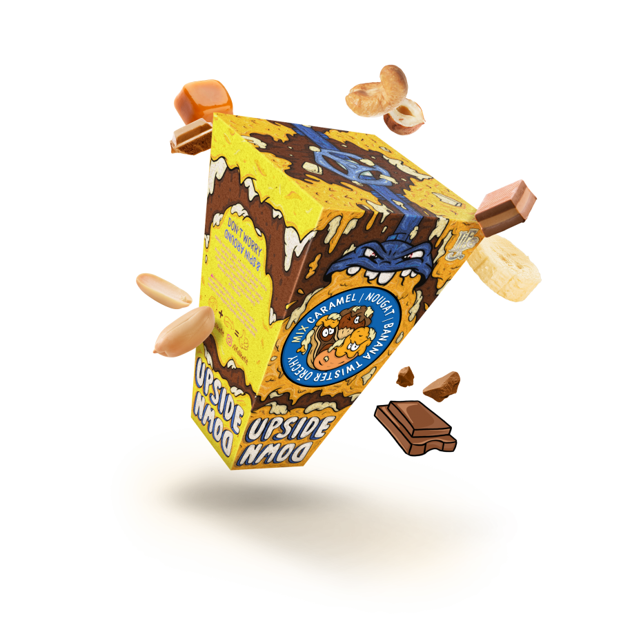 Mix Caramel Nougat Banana Twister Mix Caramel Nougat Banana Twister